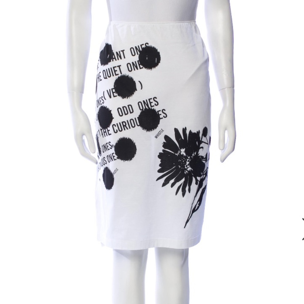 Prada Skirt Spring/Summer 2021 Collection by Miuccia Prada & Raf Simons. XS